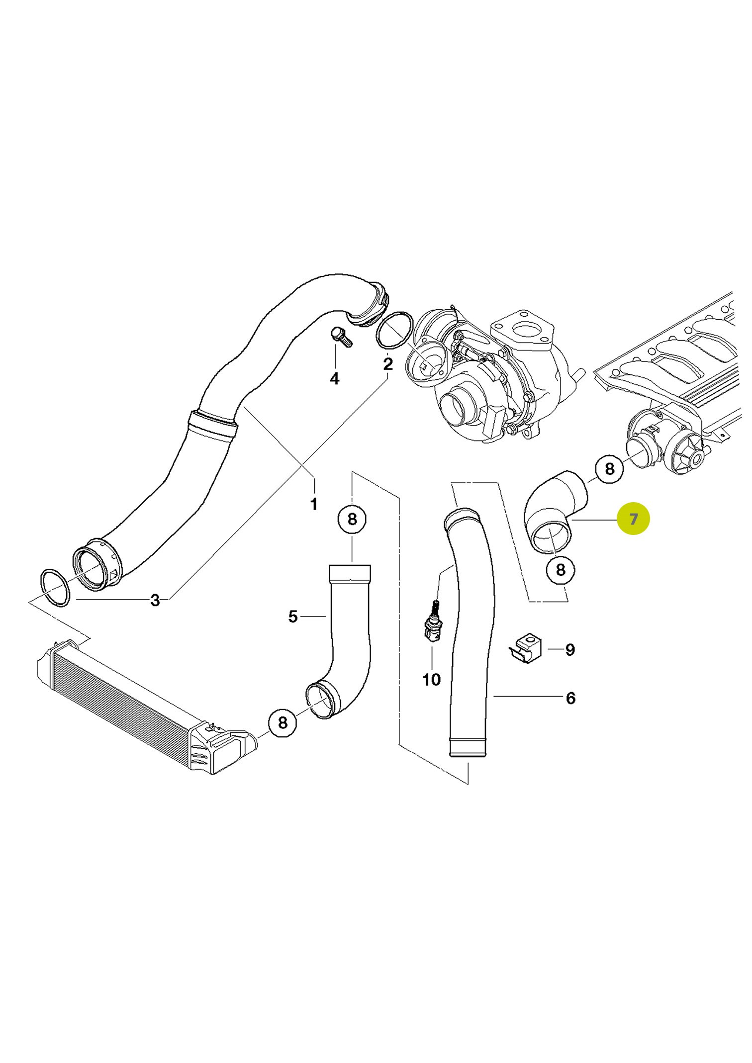 Turbo Hortumu 70.700.140