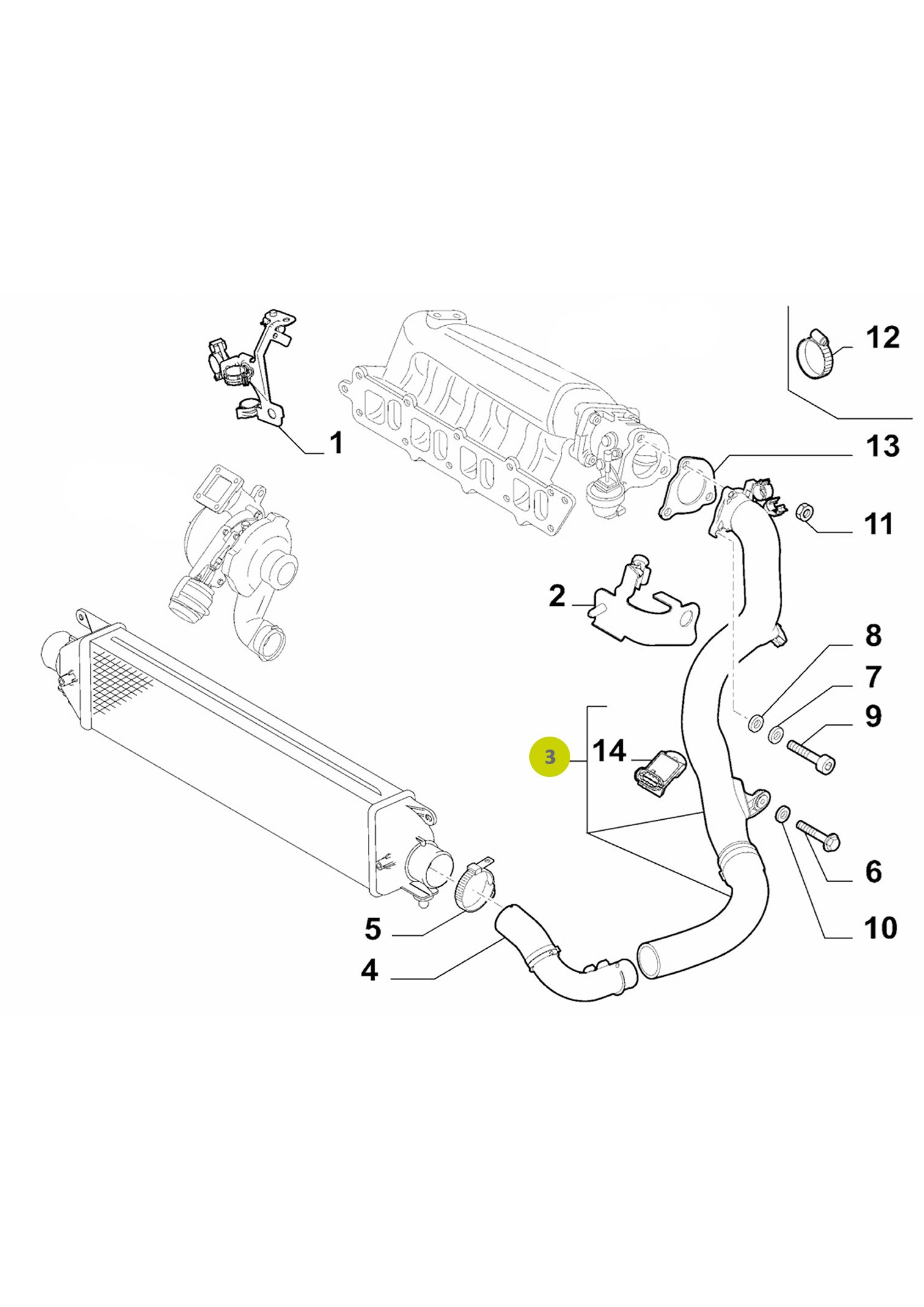 Turbo Hortumu 96.700.470