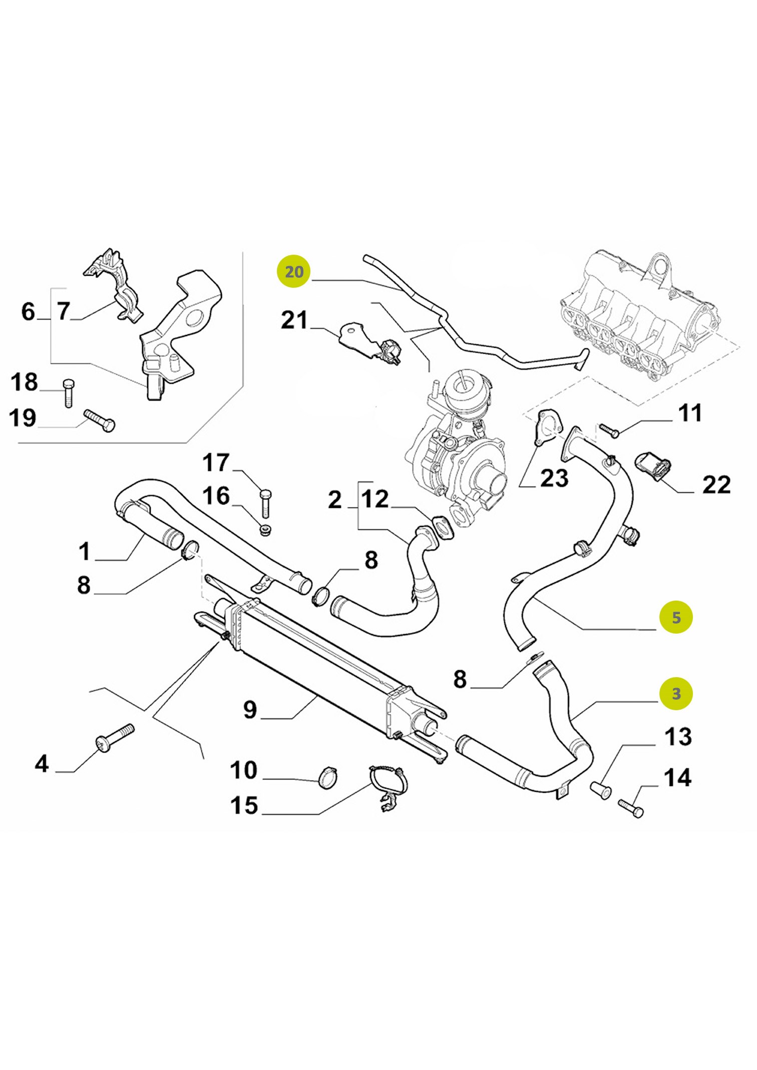 Heater Hose 96.700.041