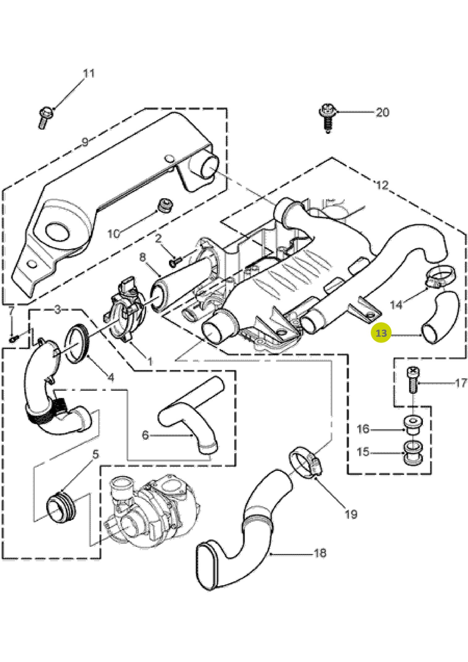 Turbo Hortumu 55.700.140