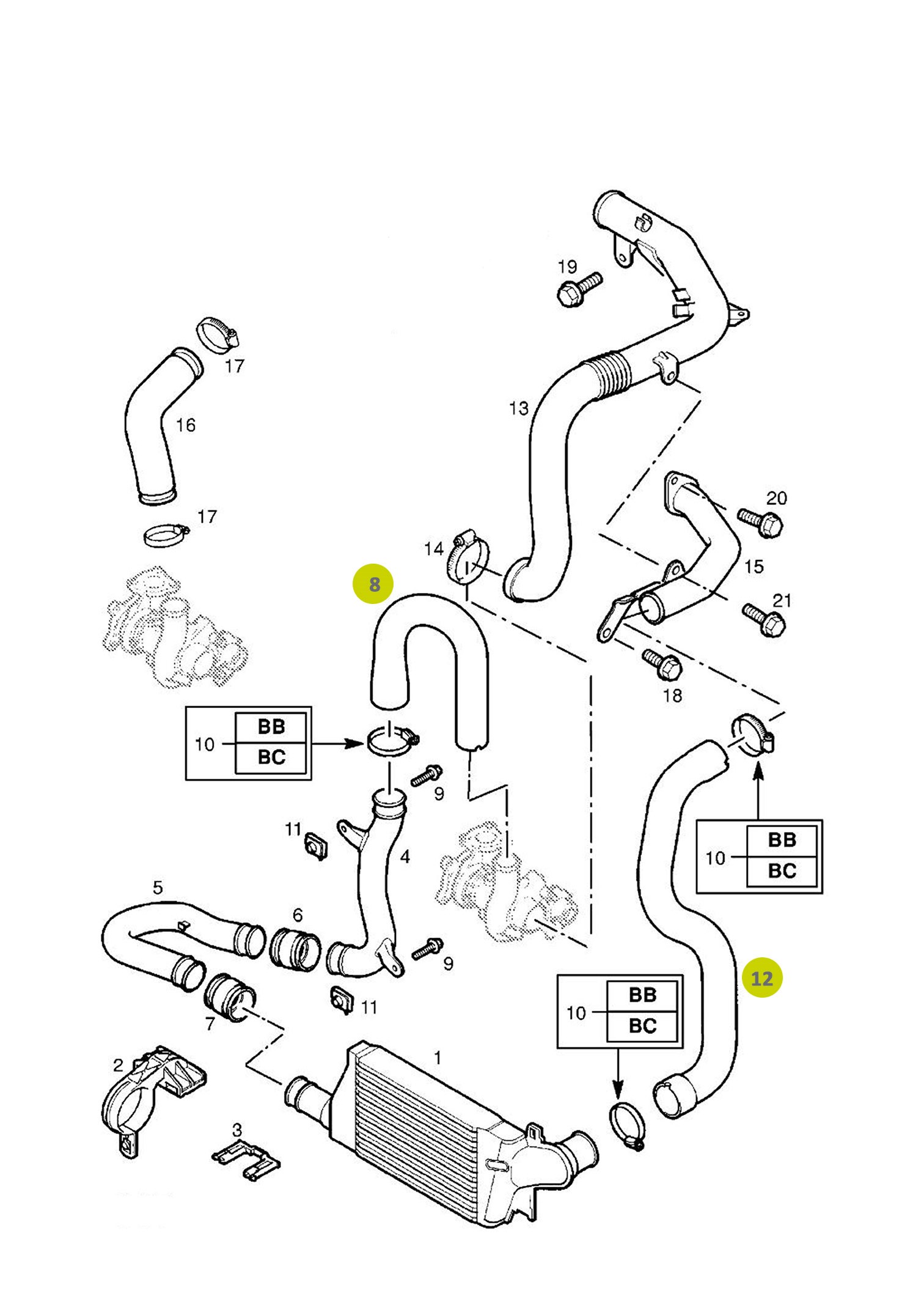 Turbo Hortumu 62.700.030