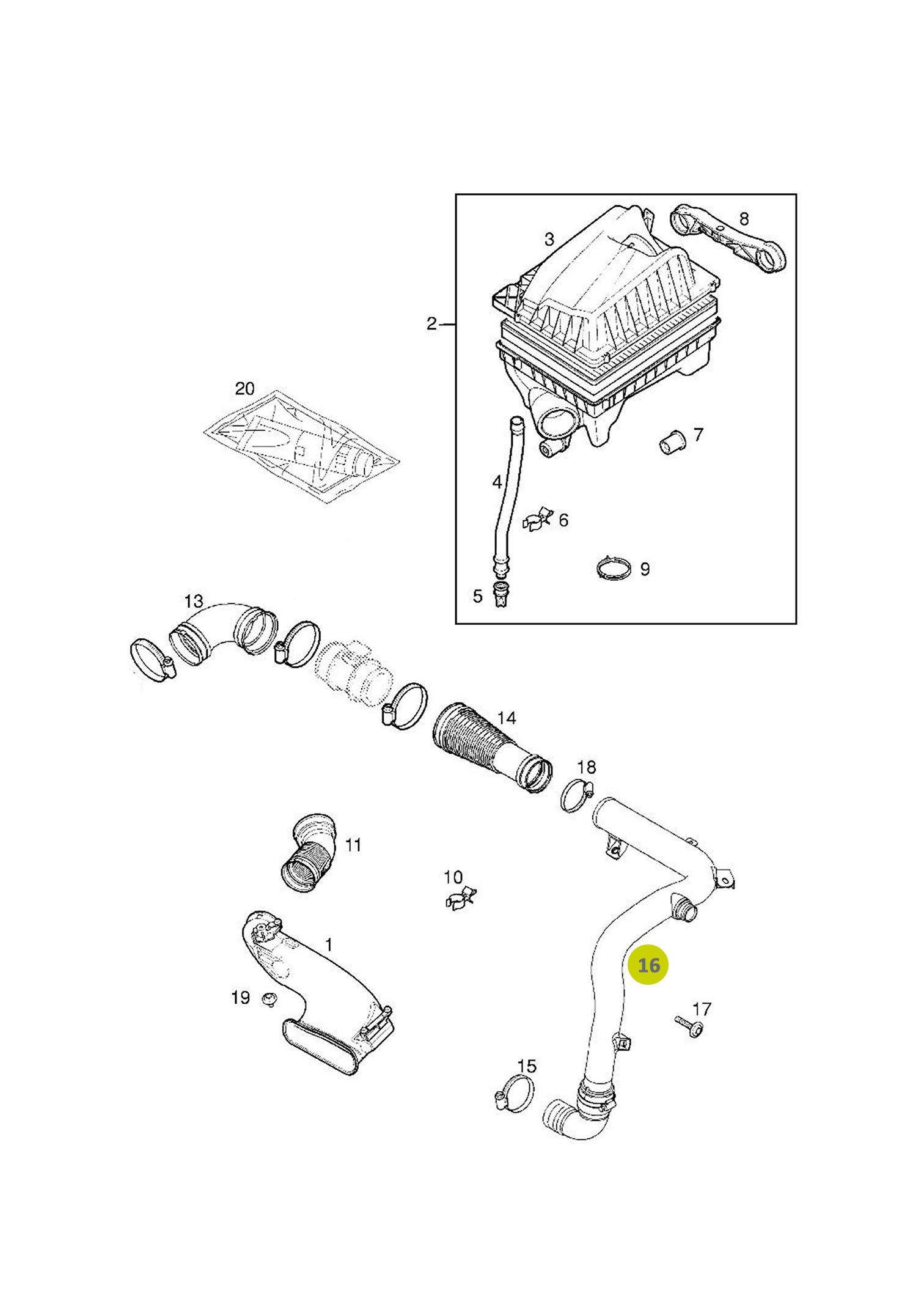 Turbo Hortumu 60.700.010