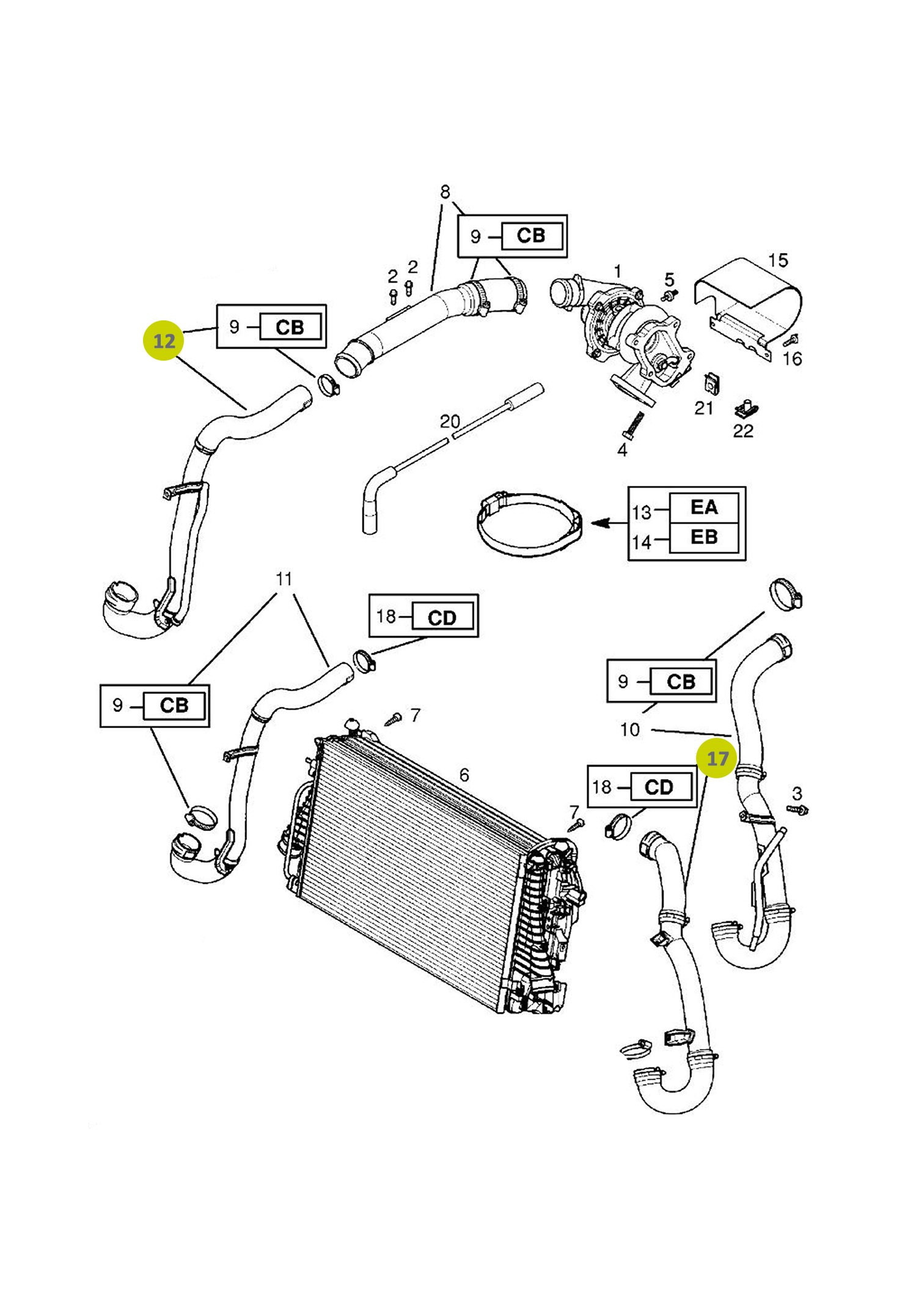 Turbo Hortumu 61.700.010