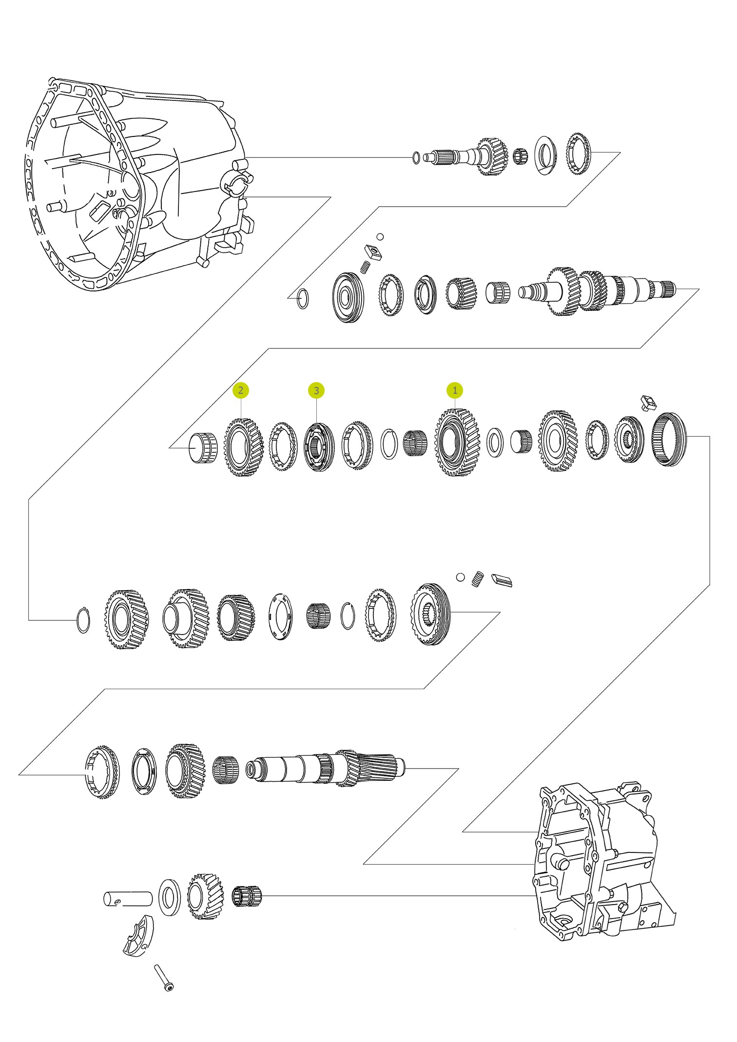 1st Speed Gear 36.100.010