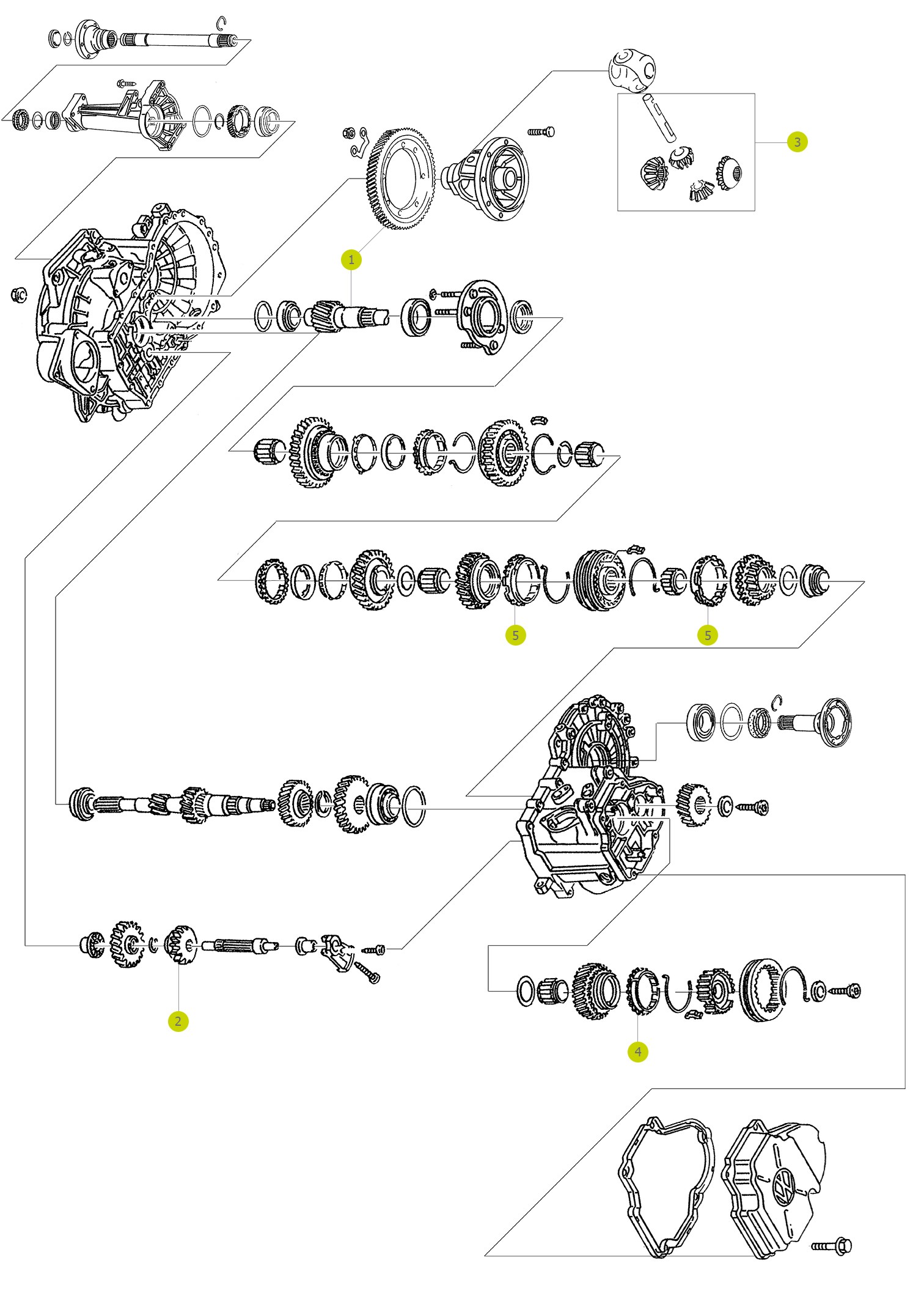 3rd - 4th Speed Synchronizer Ring 08.100.210