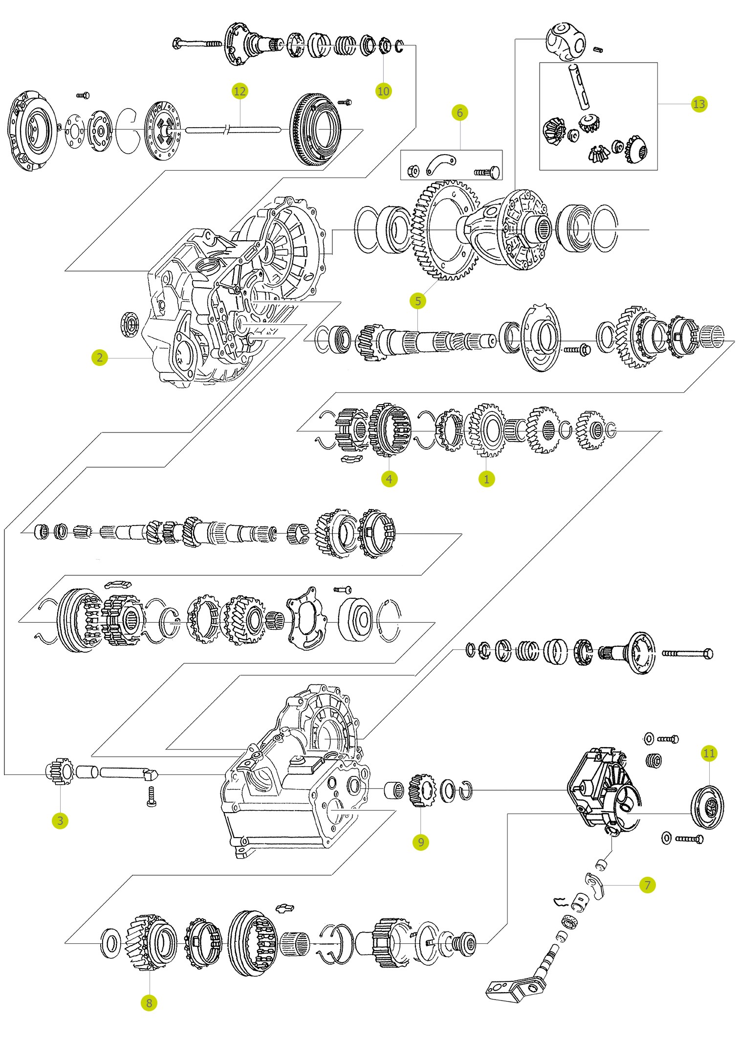 2nd - 3rd Speed Synchronizer Ring 08.100.220