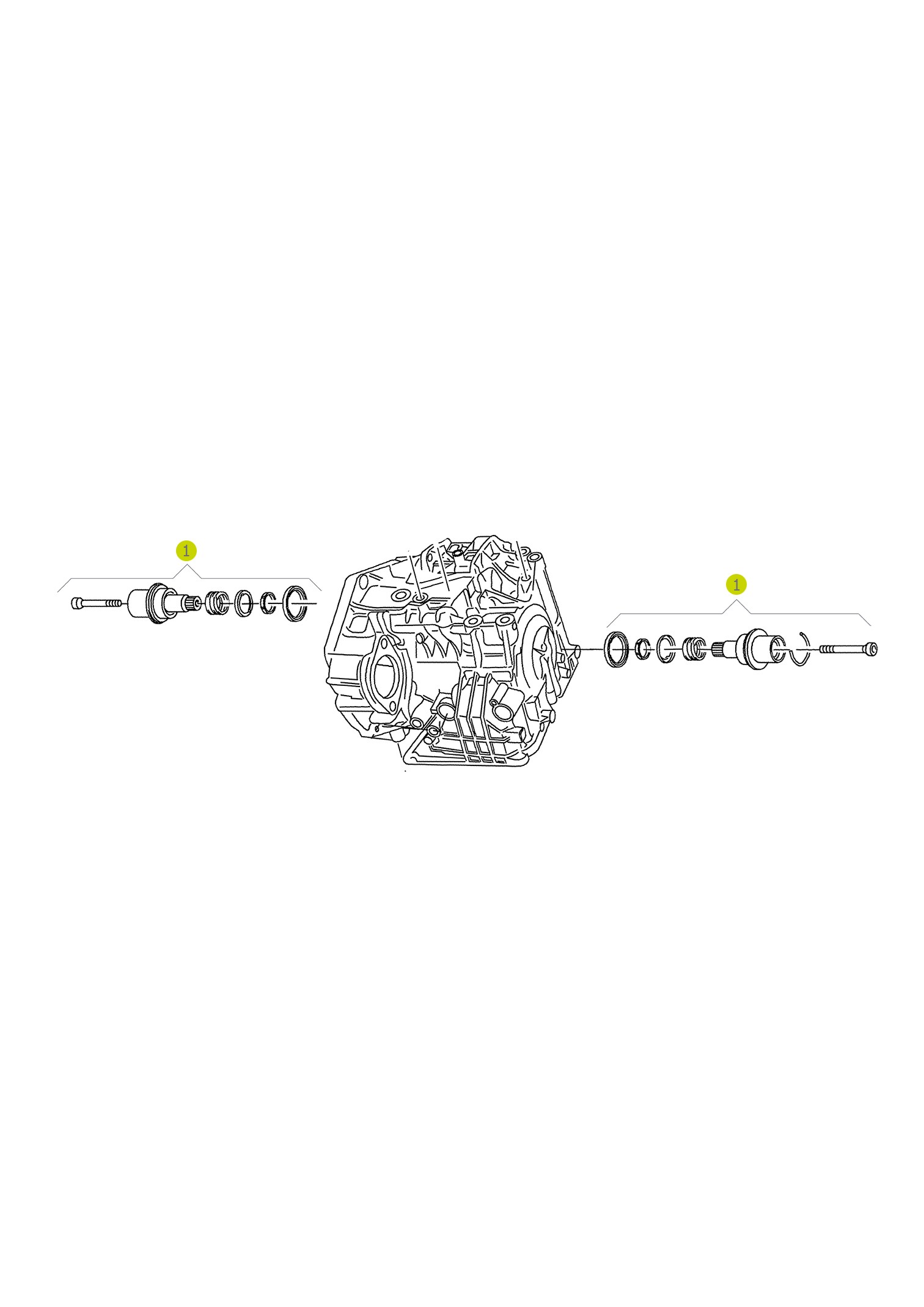 Stub Shaft 25.950.030