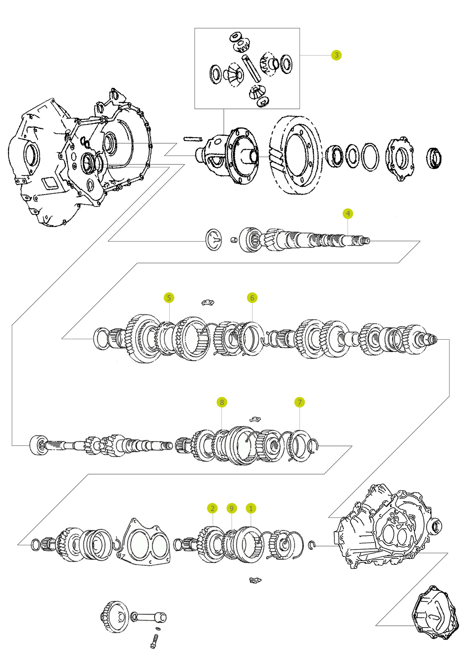 2nd Speed Synchronizer Ring 45.100.110