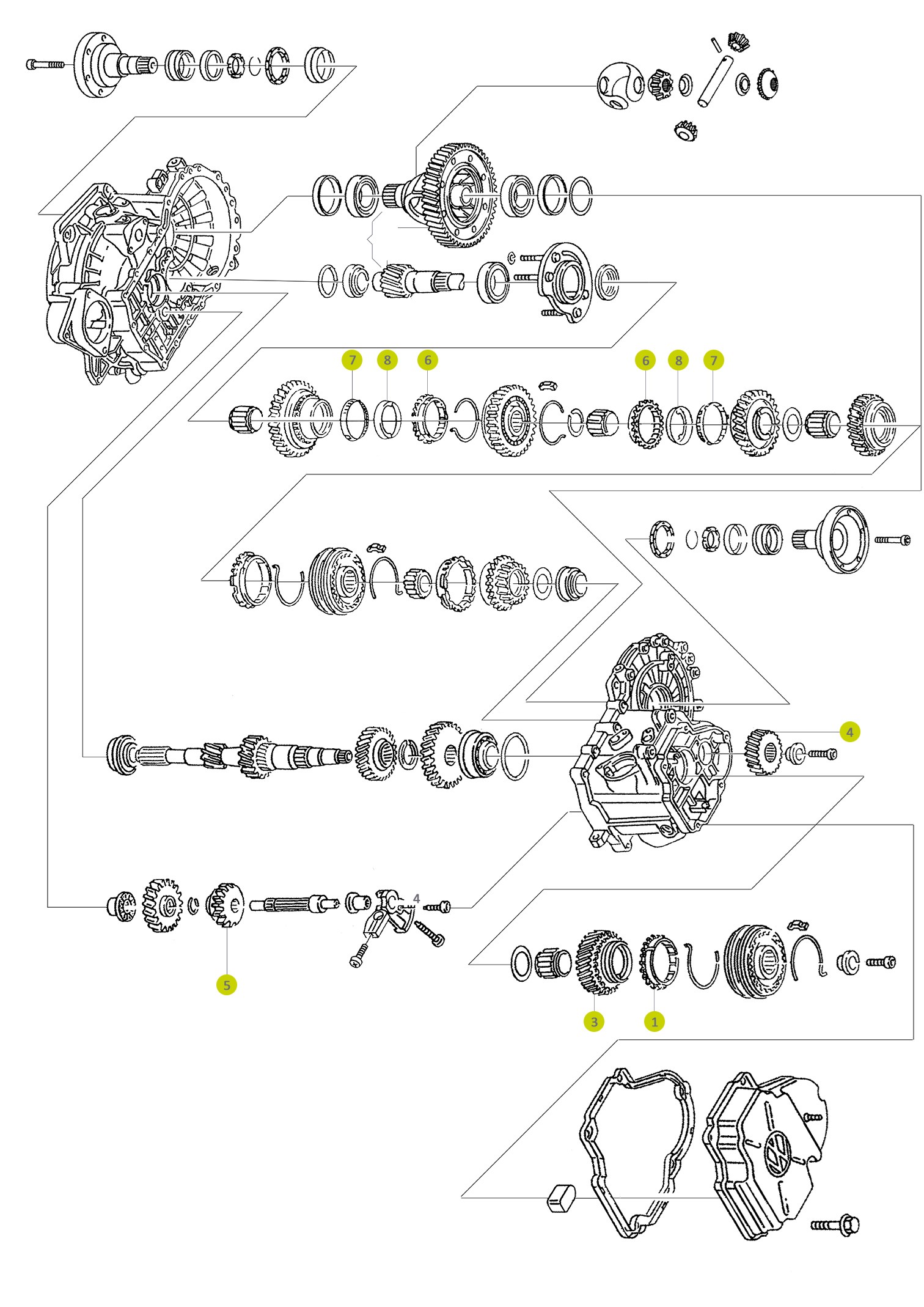 1st - 2nd Speed Synchronizer Ring 25.100.400